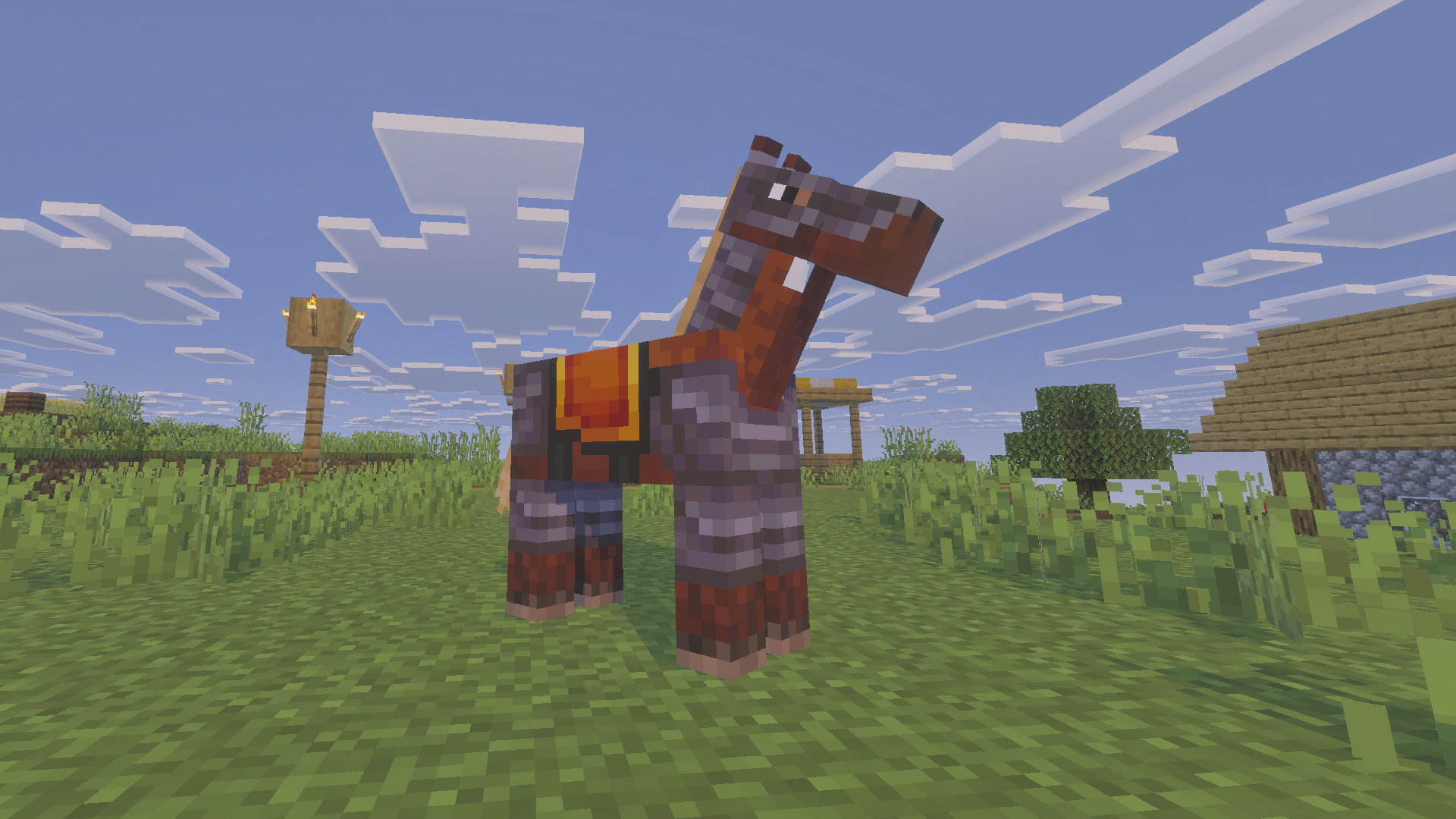 Netherite Horse Armor