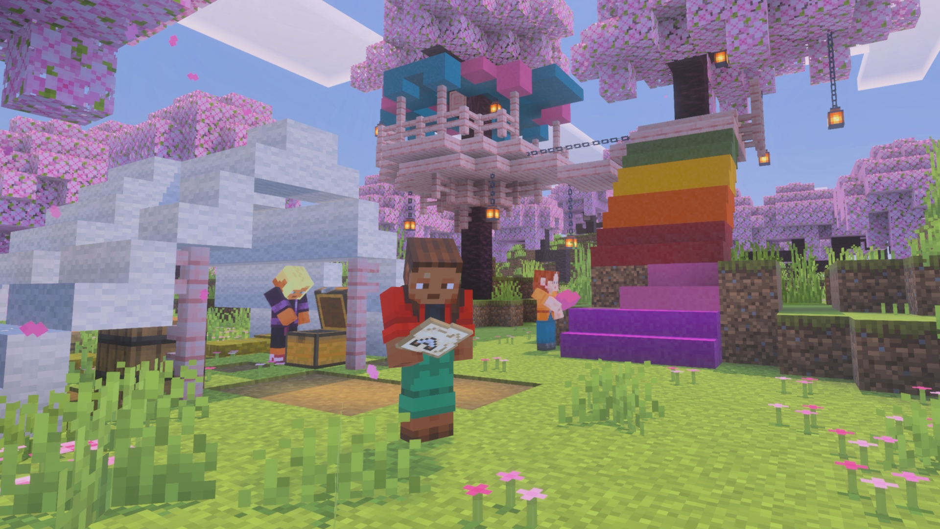 Minecraft Preview features improved maps and concrete stairs and slabs