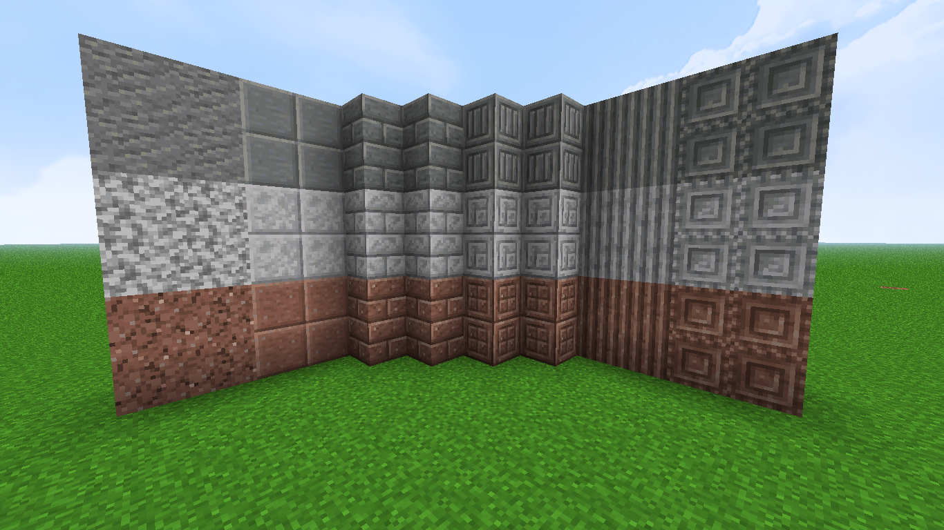 Brick And Pillar Versions Of Andesite Diorite And Granite Minecraft Brick And Pillar Versions Of Andesite Diorite And Granite Minecraft